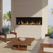 Dimplex Ignite Bold installed in a covered outdoor space