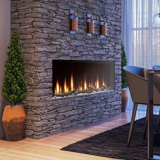 Dimplex Ignite Bold linear electric fireplace, front view