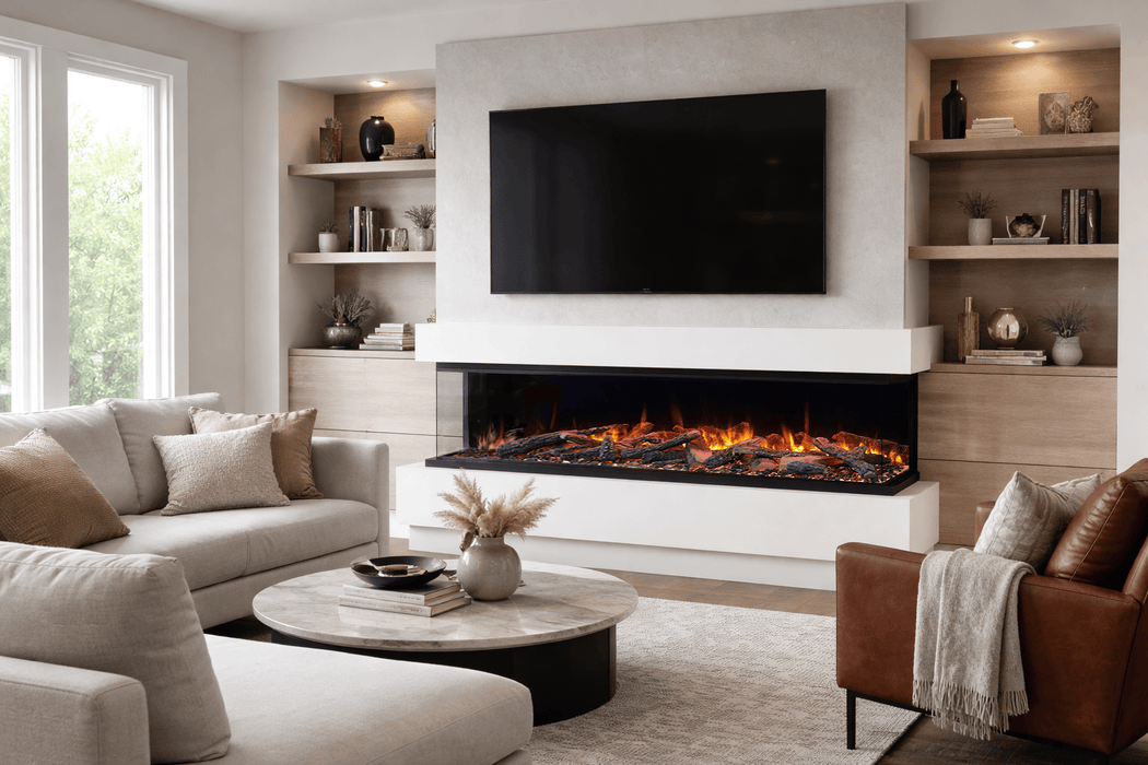 Amantii LumaForest Smart Electric Fireplace