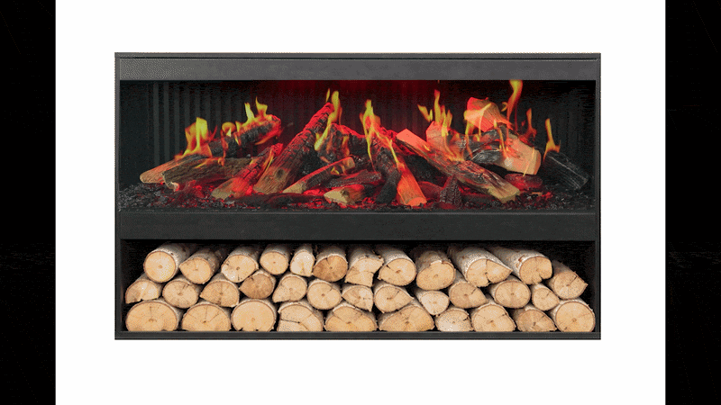 Amantii Pedestal Display for Signature MultiView Holo Electric Fireplace