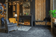 Amantii RusticStone Smart Electric Fireplace Insert