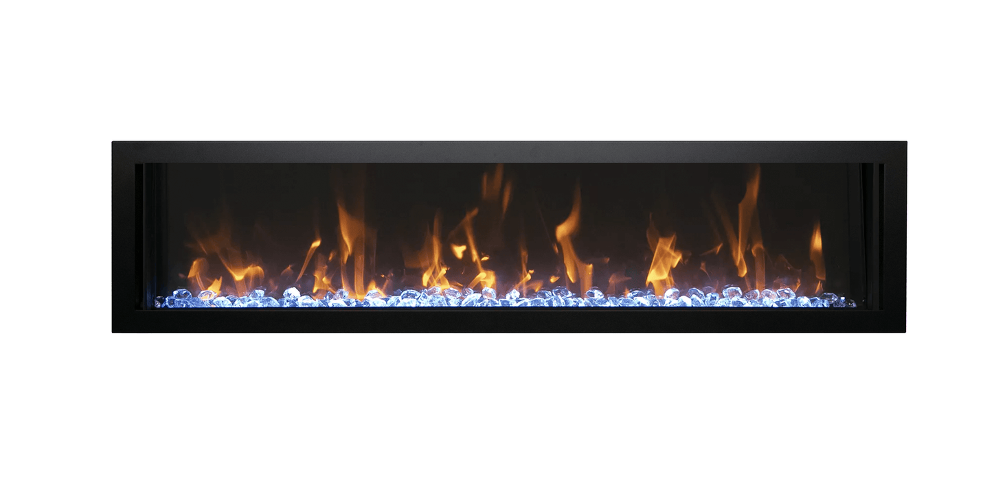 Amantii Symmetry Xtra Slim Smart Electric Fireplace