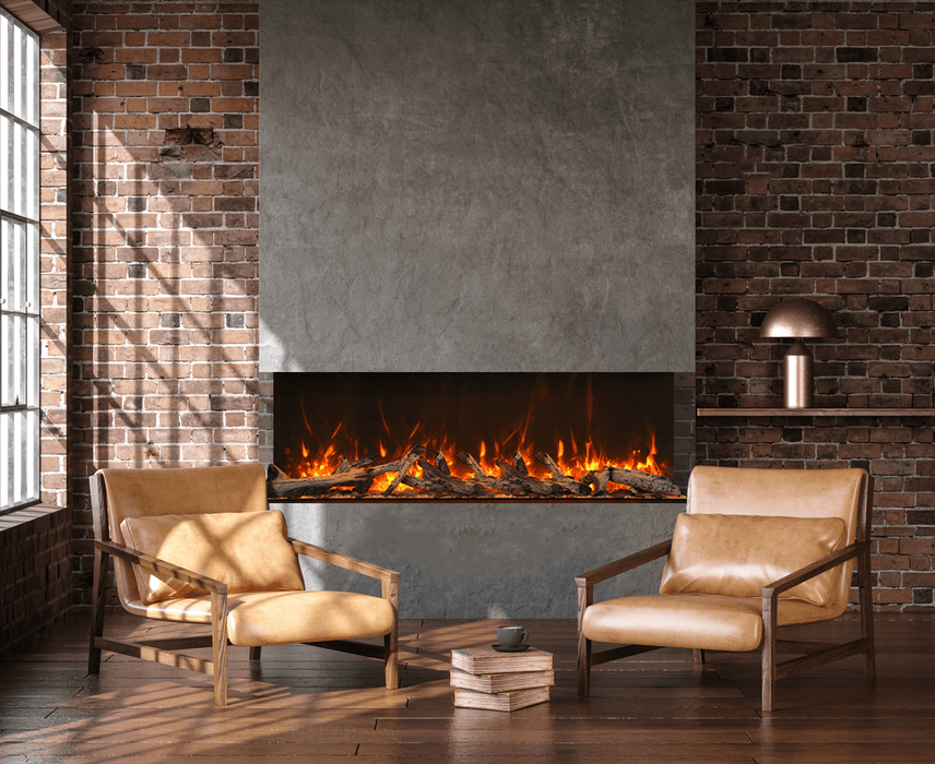 Amantii Tru View Extra Tall Extra Long Electric Fireplace