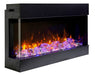 Amantii TRU VIEW SLIM Smart – 3 Sided Electric Fireplace