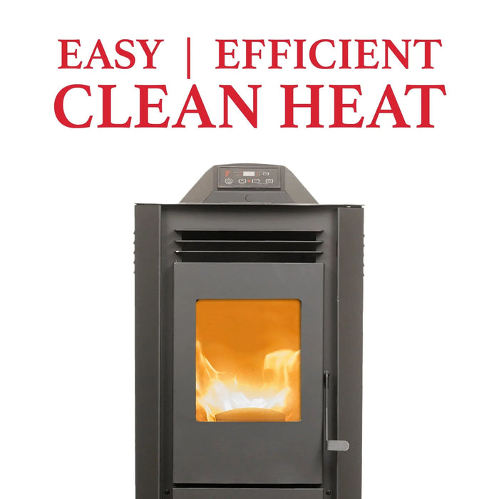 Ashley Hearth AP5613-W 1,800 Sq Ft Wi-Fi Pellet Stove, 40 lb Hopper