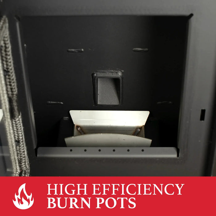 Ashley Hearth AP5613-W 1,800 Sq Ft Wi-Fi Pellet Stove, 40 lb Hopper