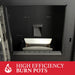 Ashley Hearth AP5613-W 1,800 Sq Ft Wi-Fi Pellet Stove, 40 lb Hopper