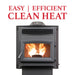 Ashley Hearth AP5617-W 2,200 Sq Ft Wi-Fi Pellet Stove, 90 lb Hopper