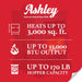 Ashley Hearth AP5622-W 3,000 Sq Ft Wi-Fi Pellet Stove, 170 lb Hopper