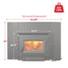 Ashley Hearth AW1820E 1,200 Sq Ft EPA Wood Fireplace Insert