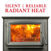 Ashley Hearth AW2520E-P 2,500 Sq Ft EPA Wood Stove with Pedestal