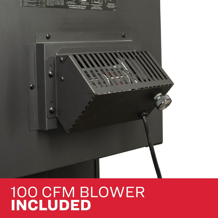 Ashley Hearth AW3200-BL 3,200 Sq Ft EPA Wood Stove with Blower