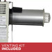 Ashley Hearth DVAG30L 25,000 BTU Direct Vent Propane Wall Heater
