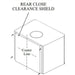 Buck Stove Close Clearance Shields for Model 81 Stoves