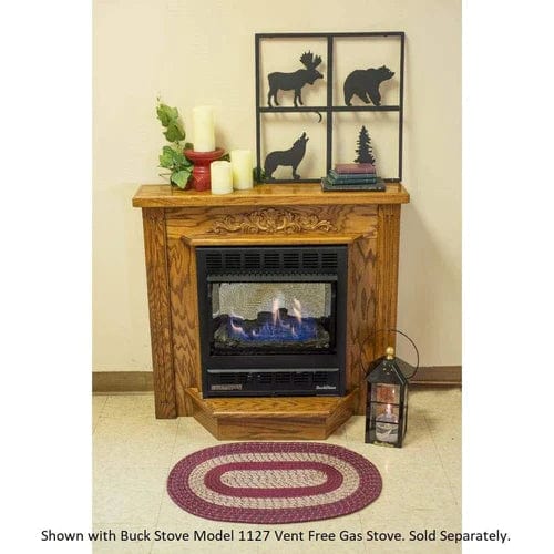 Buck Stove Deluxe Mantel Accessory for Model 1127/1110 Gas Stove