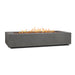 Real Flame Aegean 70" Rectangle LP Fire Table w/ NG Conv