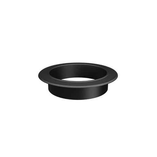 Cast Iron Connector For Tile Black Single Wall - 6"Ø