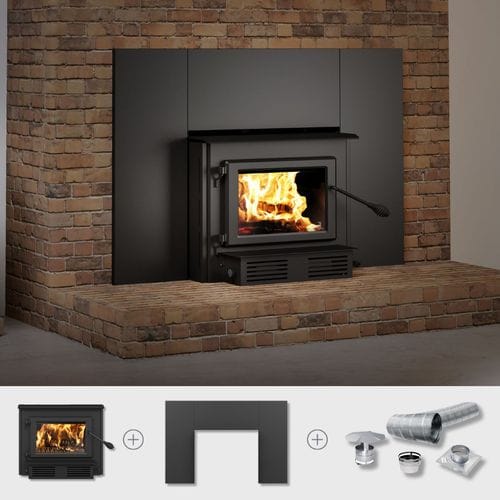 Century Heating CW2900 Wood Insert Trio (35FT)