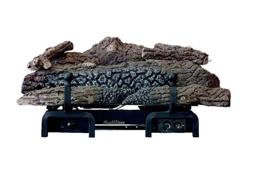 Buck Stove CR30 Millivolt Ceramic Series Vent-Free Log Set