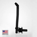 Comfortbilt/Duravent 4 inch Pellet Stove Piping Kit With 90 Elbow- Black Matte