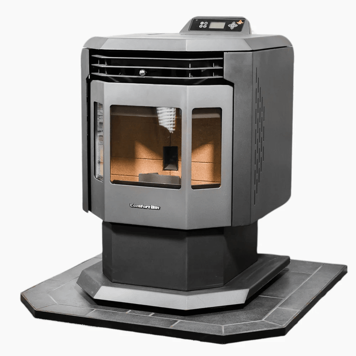 ComfortBilt Flatwall Hearth Pad- Midnight Black