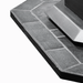 ComfortBilt Flatwall Hearth Pad- Midnight Black