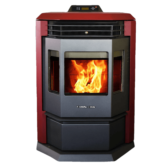 ComfortBilt HP22 Pellet Stove - Burgundy