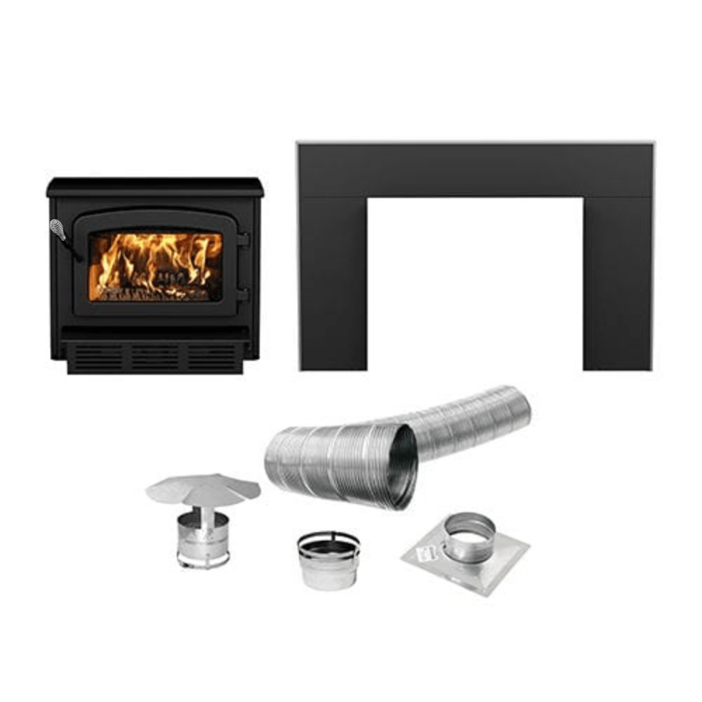 Drolet Escape 1800-I Wood Insert Trio (35FT) — Fyre Direct