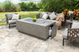 Elementi Andes Fire Table With Built-In Propane Tank Holder