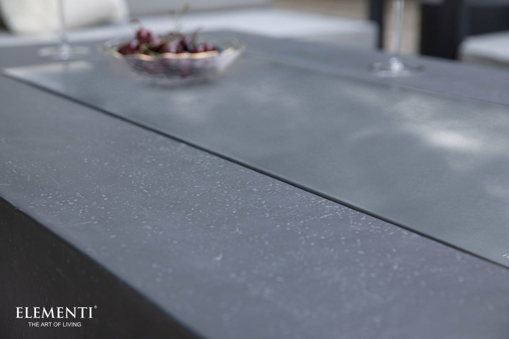 Elementi Andes Fire Table With Built-In Propane Tank Holder