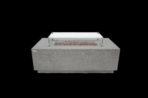 Elementi Andes Fire Table With Built-In Propane Tank Holder