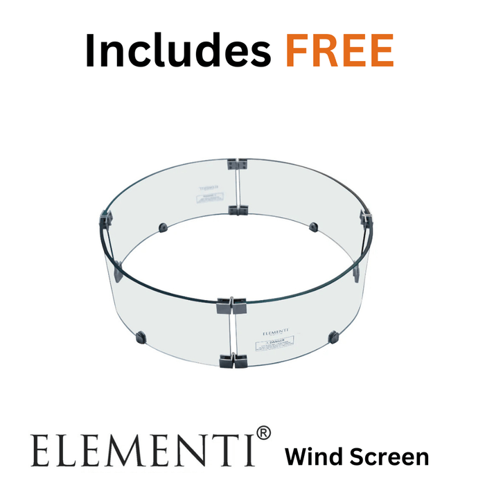 Elementi Boulder Fire Table
