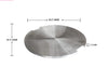 Elementi Boulder Fire Table Stainless Steel Lid