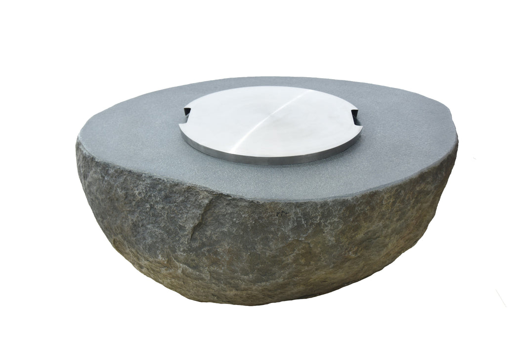 Elementi Boulder Fire Table Stainless Steel Lid
