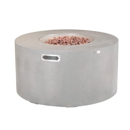 Elementi Pacaya 43" Round Fire Table With Hidden Tank