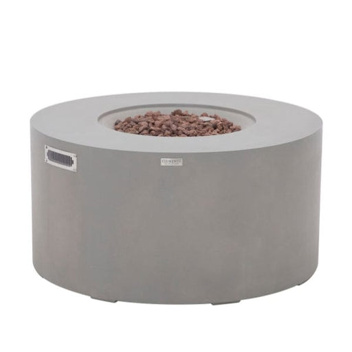 Elementi Pacaya 43" Round Fire Table With Hidden Tank