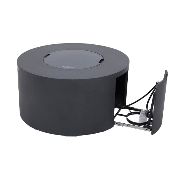Elementi Pacaya 43" Round Fire Table With Hidden Tank