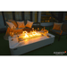 Elementi Plus Athens Porcelain Top Fire Table White