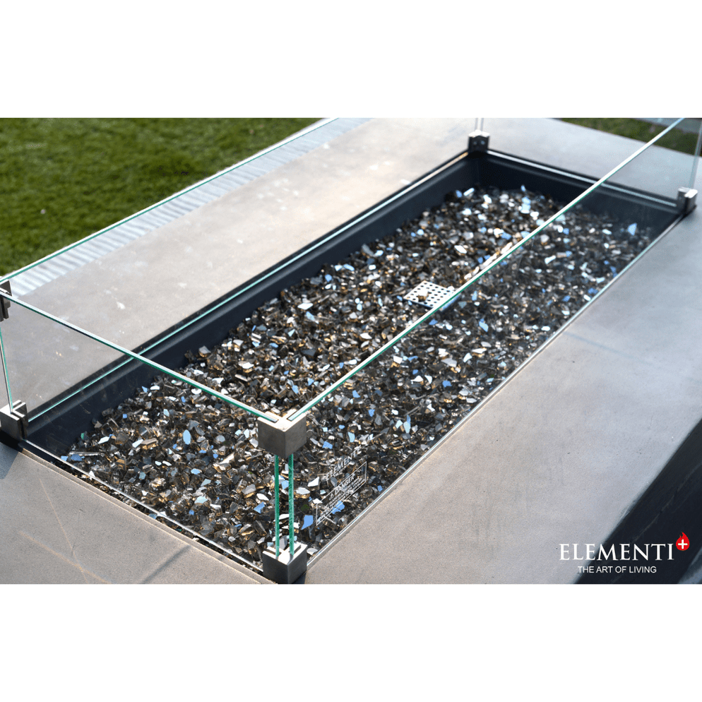 Elementi Plus Rectangular Wind Screen OFG410/415- WS — Fyre Direct