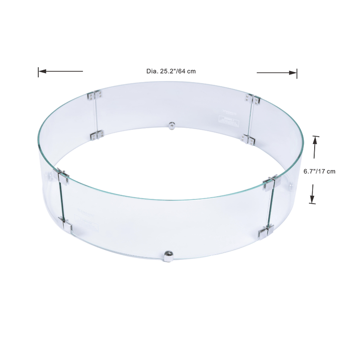 Elementi Plus Round Wind Screen for OFG414