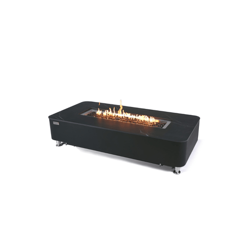 Elementi Plus Valencia Porcelain Top Fire Table Black