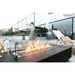Elementi Plus Valencia Porcelain Top Fire Table Black