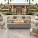 Elementi Ravello 100K BTU Rectangle Fire Pit