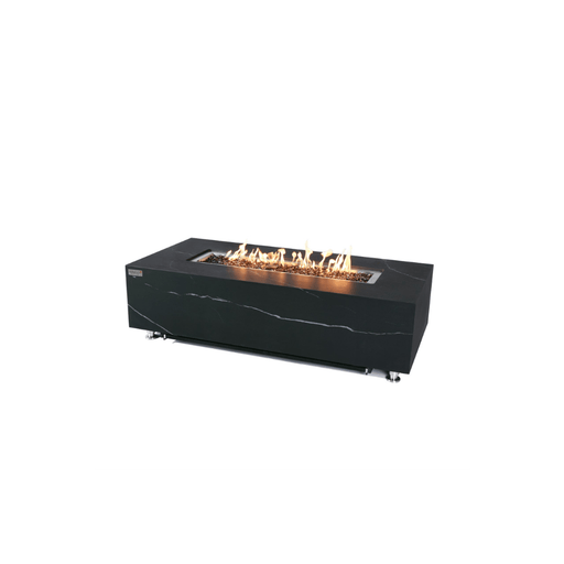 Elementi Varna Porcelain Fire Table Black