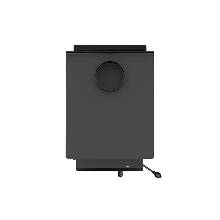Englander Blue Ridge 100 N wood stove, side profile