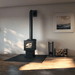 Englander Blue Ridge 100 N wood stove, top view