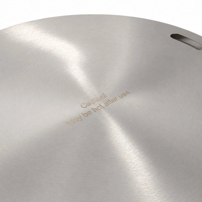 Flame Havens Refuge 24" Round Stainless Steel Burner Cover