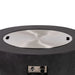 Flame Havens Refuge 36" Round Natural Gas Fire Pit, 15" Low Profile