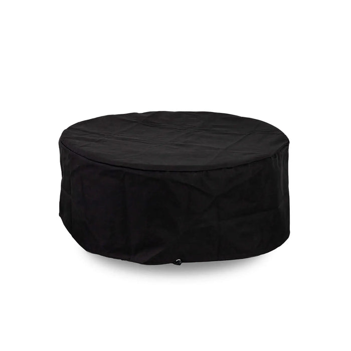 Flame Havens Refuge 36" Round Natural Gas Fire Pit, 15" Low Profile