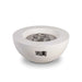 Flame Havens Refuge 36" Round Natural Gas Fire Pit, 15" Low Profile
